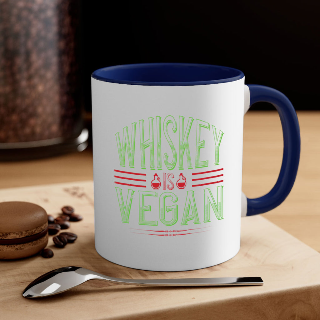 whiskey is vegan 110#- vegan-Mug / Coffee Cup