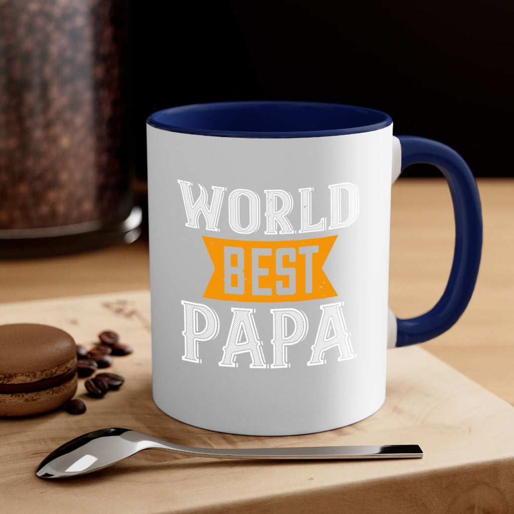 world best papa 1#- grandpa-Mug / Coffee Cup