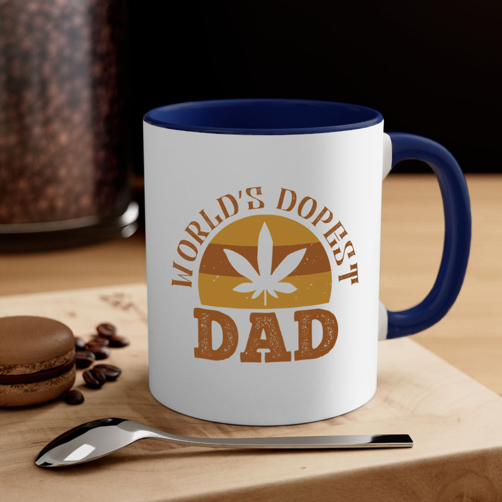 world’s dopest dad 137#- fathers day-Mug / Coffee Cup
