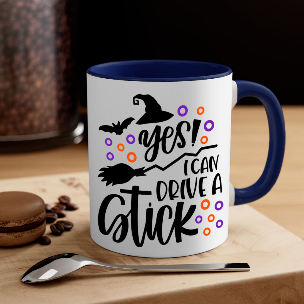 yes i can drive a stick 3#- halloween-Mug / Coffee Cup