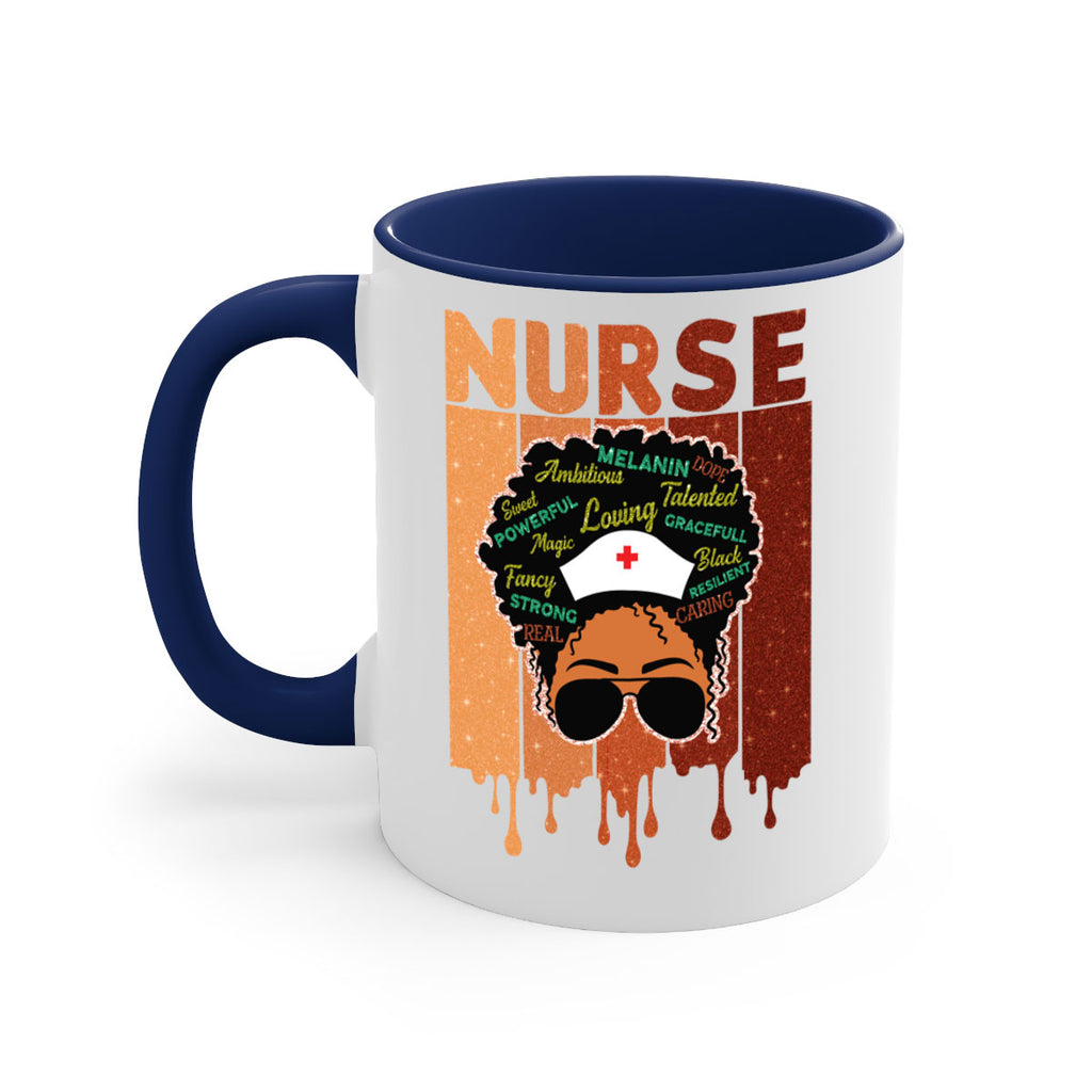 Black Nurse African Melanin Juneteenth 22#- juneteenth-Mug / Coffee Cup