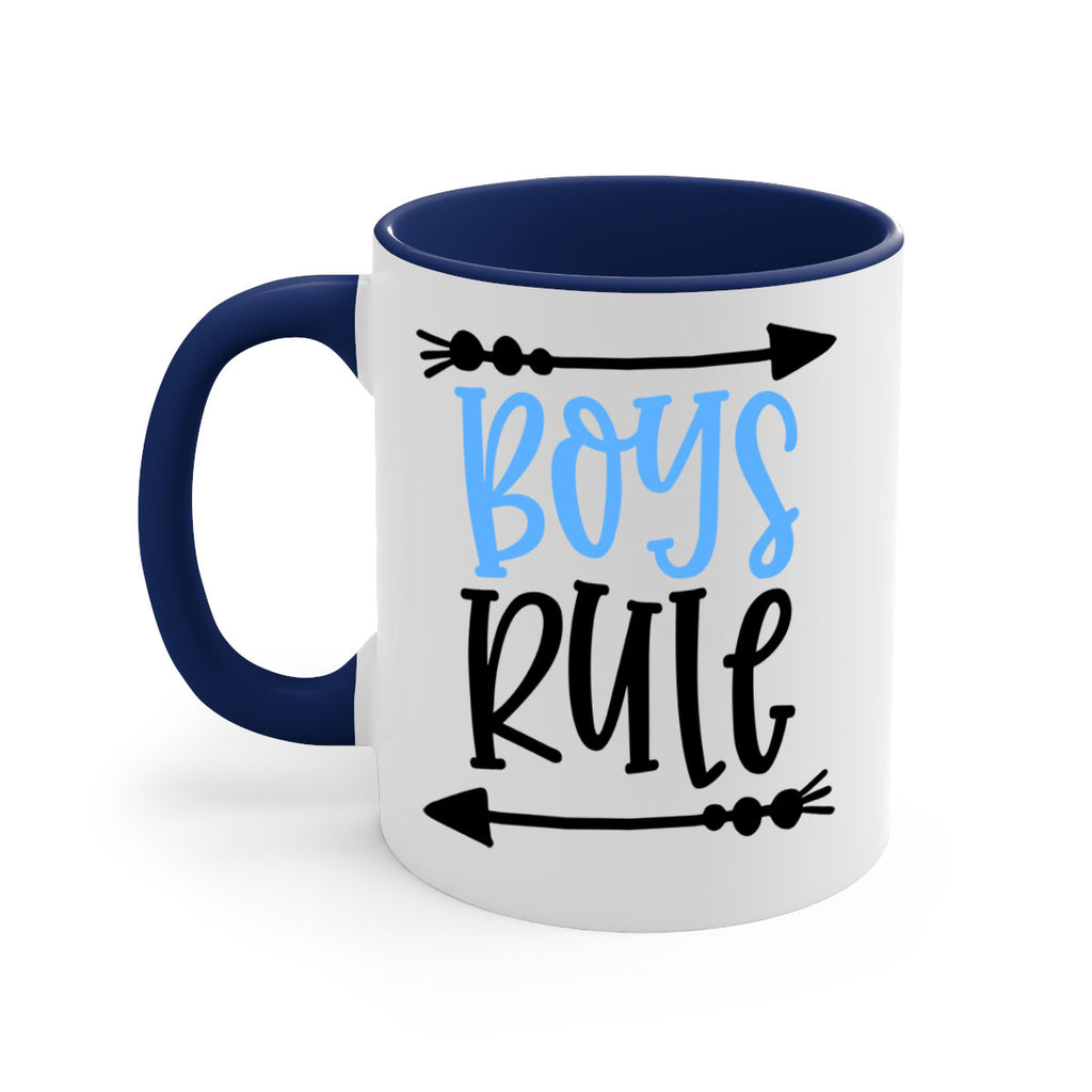 Boys Rule Style 108#- baby2-Mug / Coffee Cup