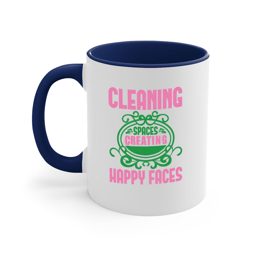 Cleaning spaces creating happy faces Style 41#- cleaner-Mug / Coffee Cup