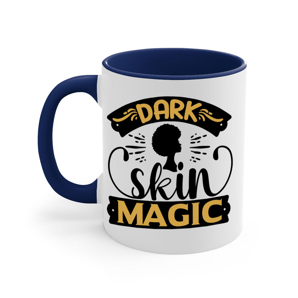 Dark skin magic Style 42#- Black women - Girls-Mug / Coffee Cup