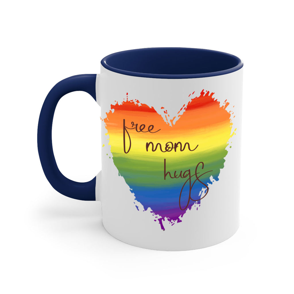 Free Mom Hugs Rainbow Pride Lgbt Png 35#- lgbt-Mug / Coffee Cup