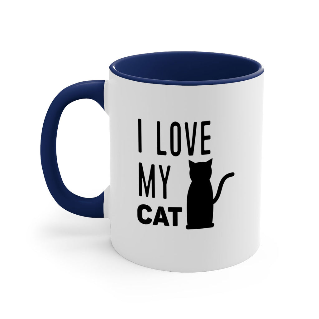I Love My Cat Style 57#- cat-Mug / Coffee Cup