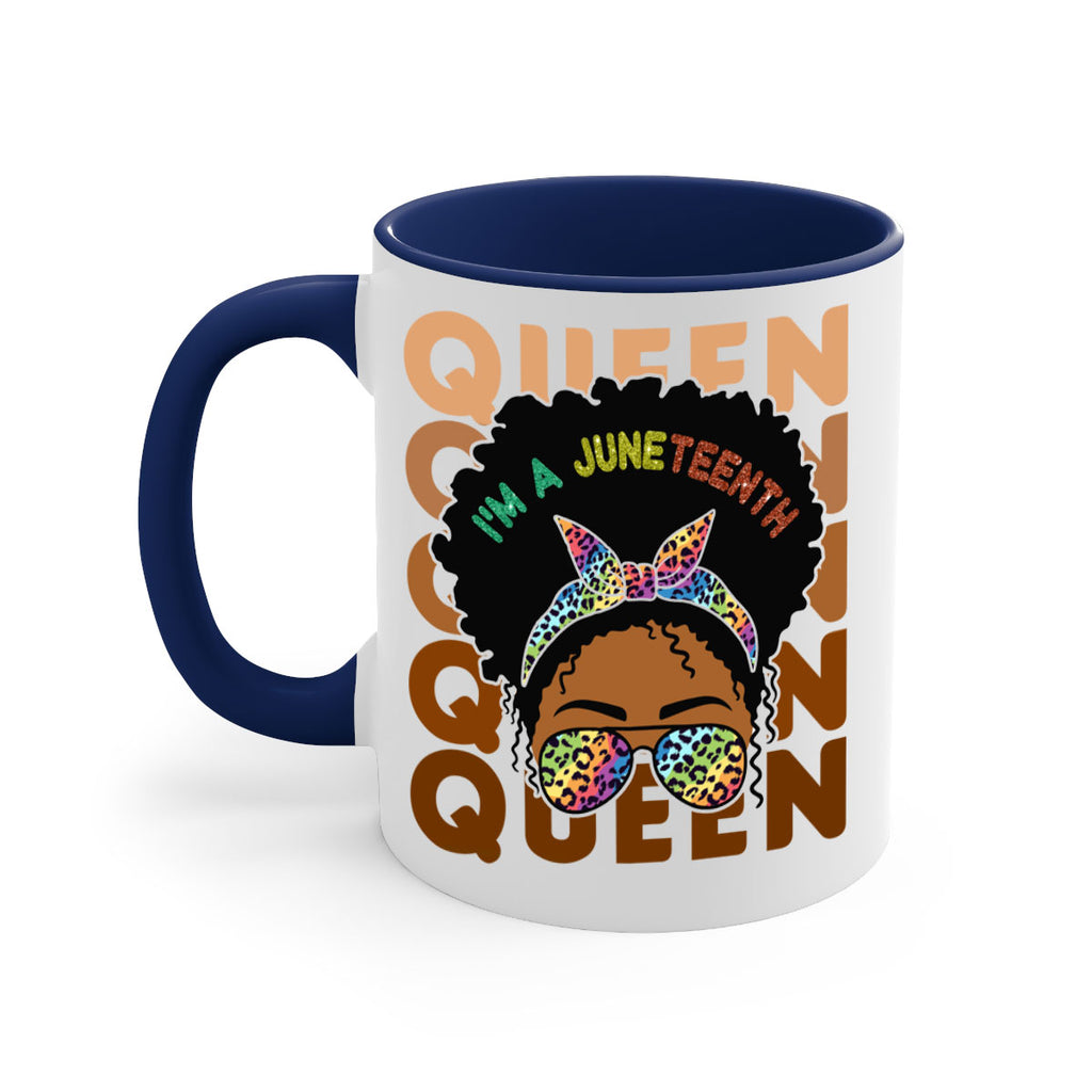 Juneteenth Queen Swag Black Melanin Png 26#- juneteenth-Mug / Coffee Cup
