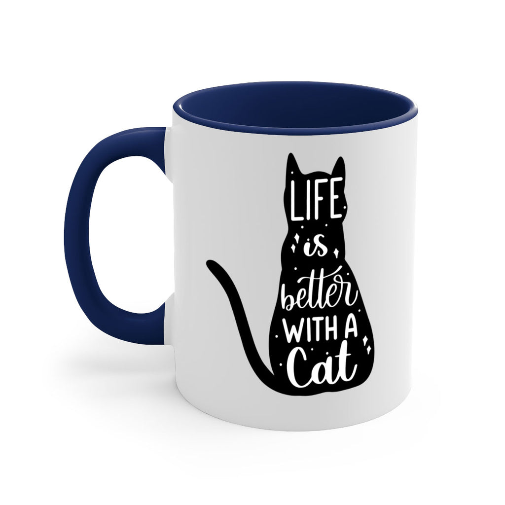 Life Is Better With A Cat Style 98#- cat-Mug / Coffee Cup