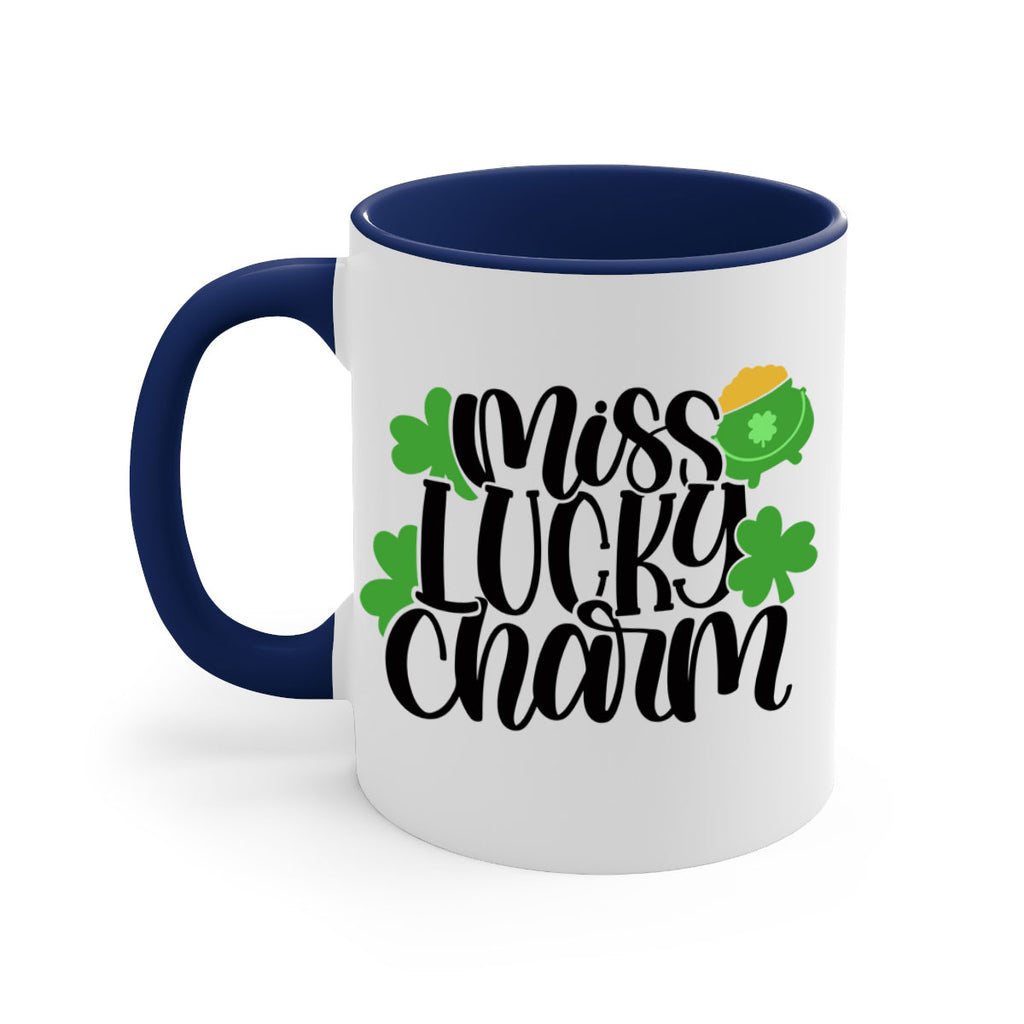 Miss Lucky Charm Style 48#- St Patricks Day-Mug / Coffee Cup