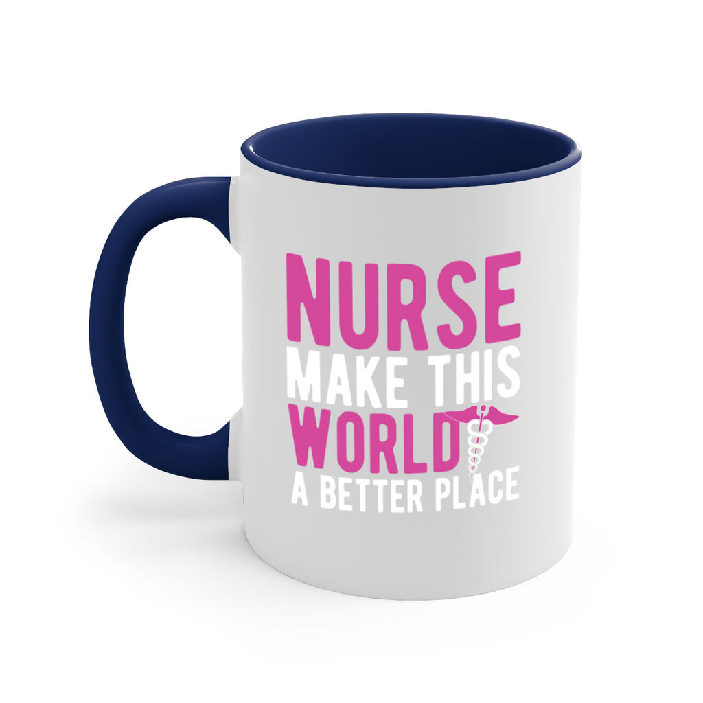 Nurse make this Style 281#- nurse-Mug / Coffee Cup