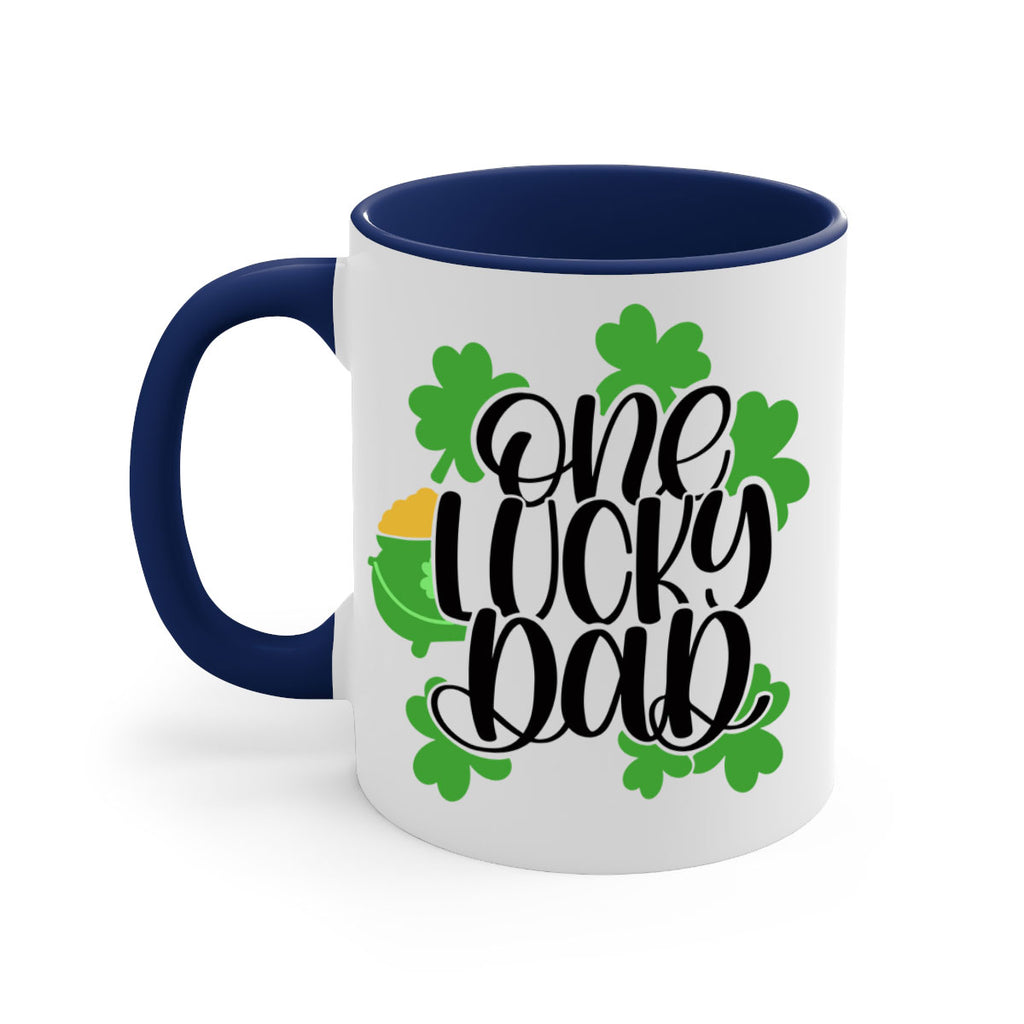 One Lucky Dad Style 43#- St Patricks Day-Mug / Coffee Cup