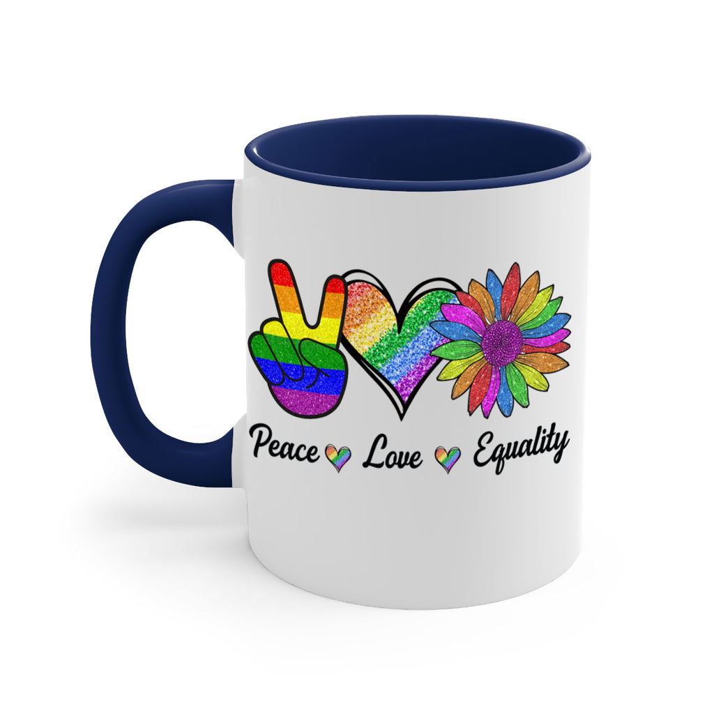 Peace Love Equality Lgbt Pride Design 40#- lgbt-Mug / Coffee Cup