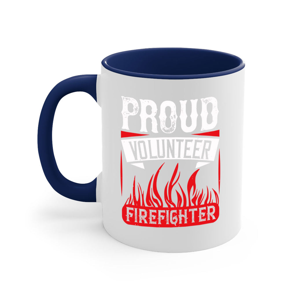 Proud Volunteer Firefighter Style 35#-Volunteer-Mug / Coffee Cup