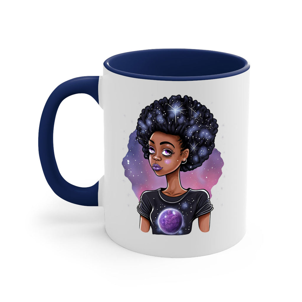 Sparkling Black Girl Design 11#- Black women - Girls-Mug / Coffee Cup