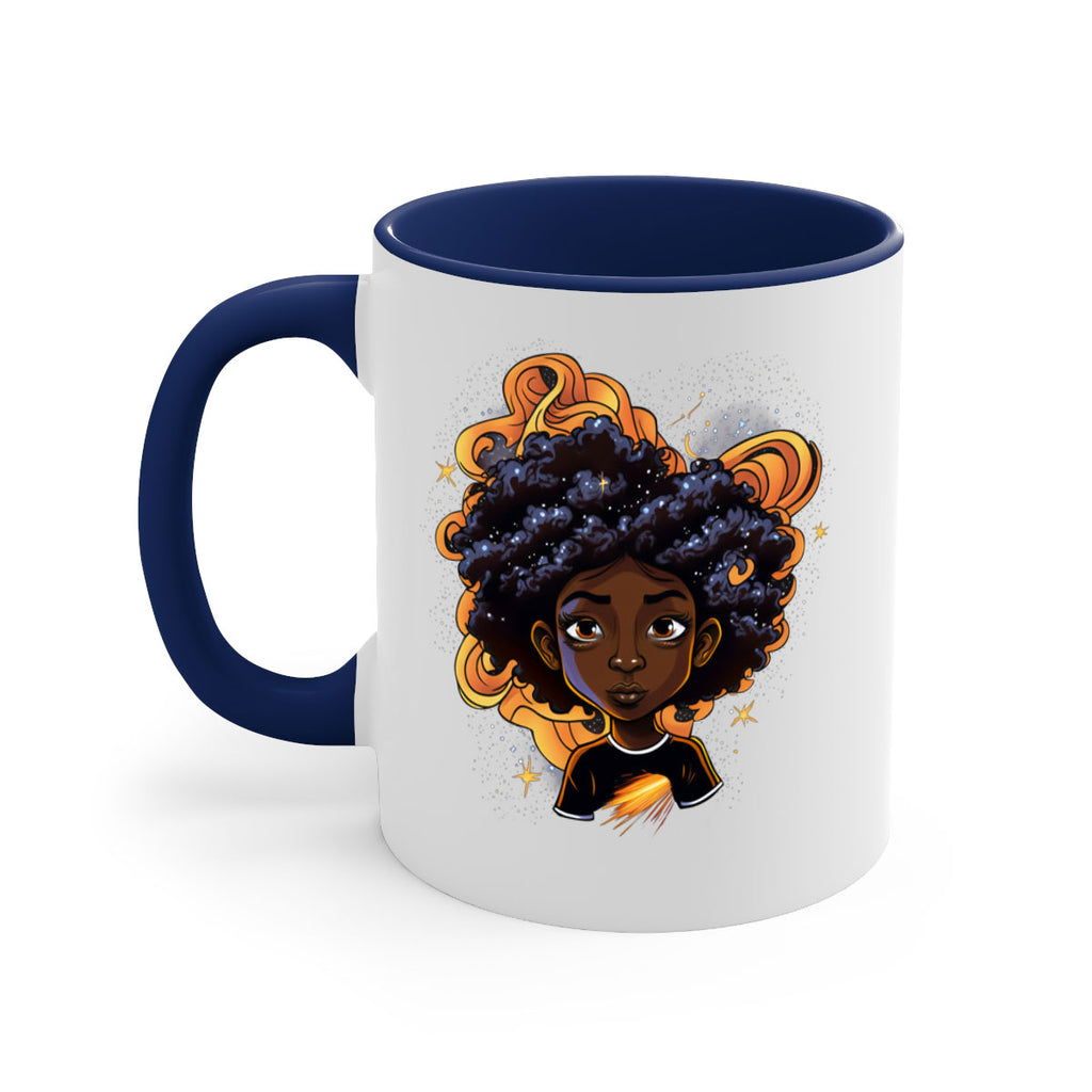 Sparkling Black Girl Design 12#- Black women - Girls-Mug / Coffee Cup