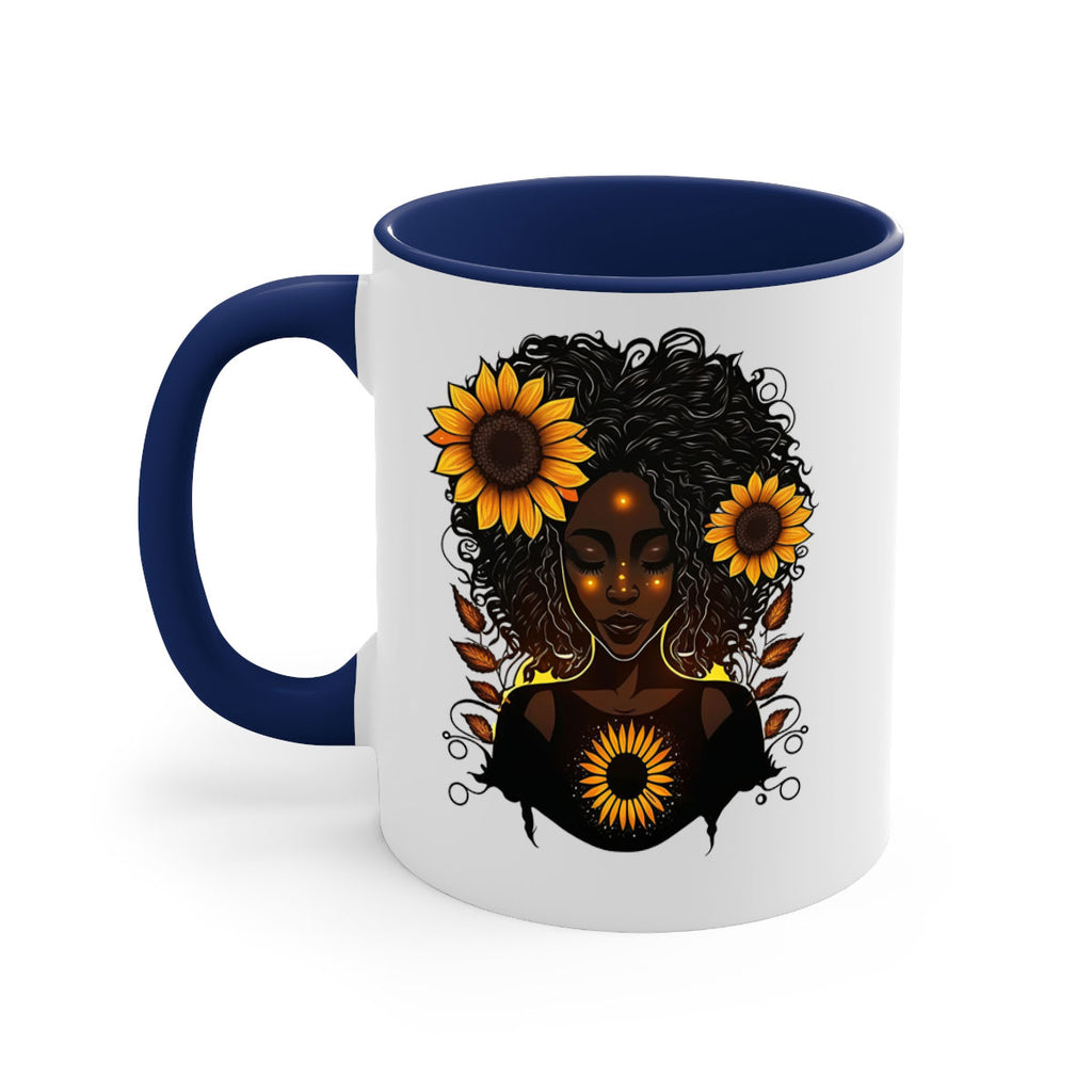 Sparkling Black Girl Design 13#- Black women - Girls-Mug / Coffee Cup