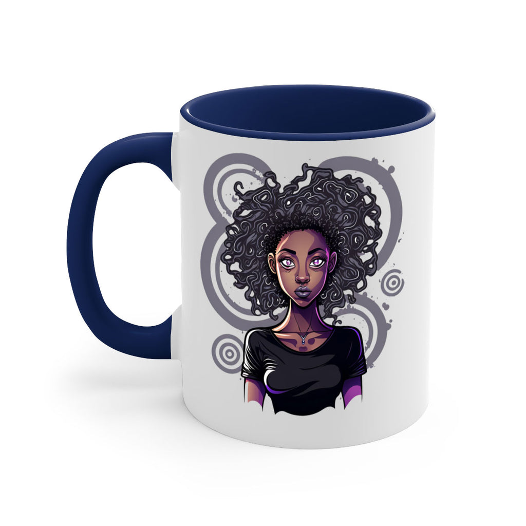Sparkling Black Girl Design 14#- Black women - Girls-Mug / Coffee Cup