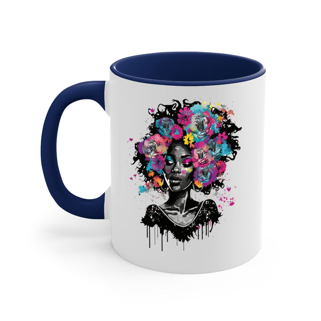 Sparkling Black Girl Design 17#- Black women - Girls-Mug / Coffee Cup