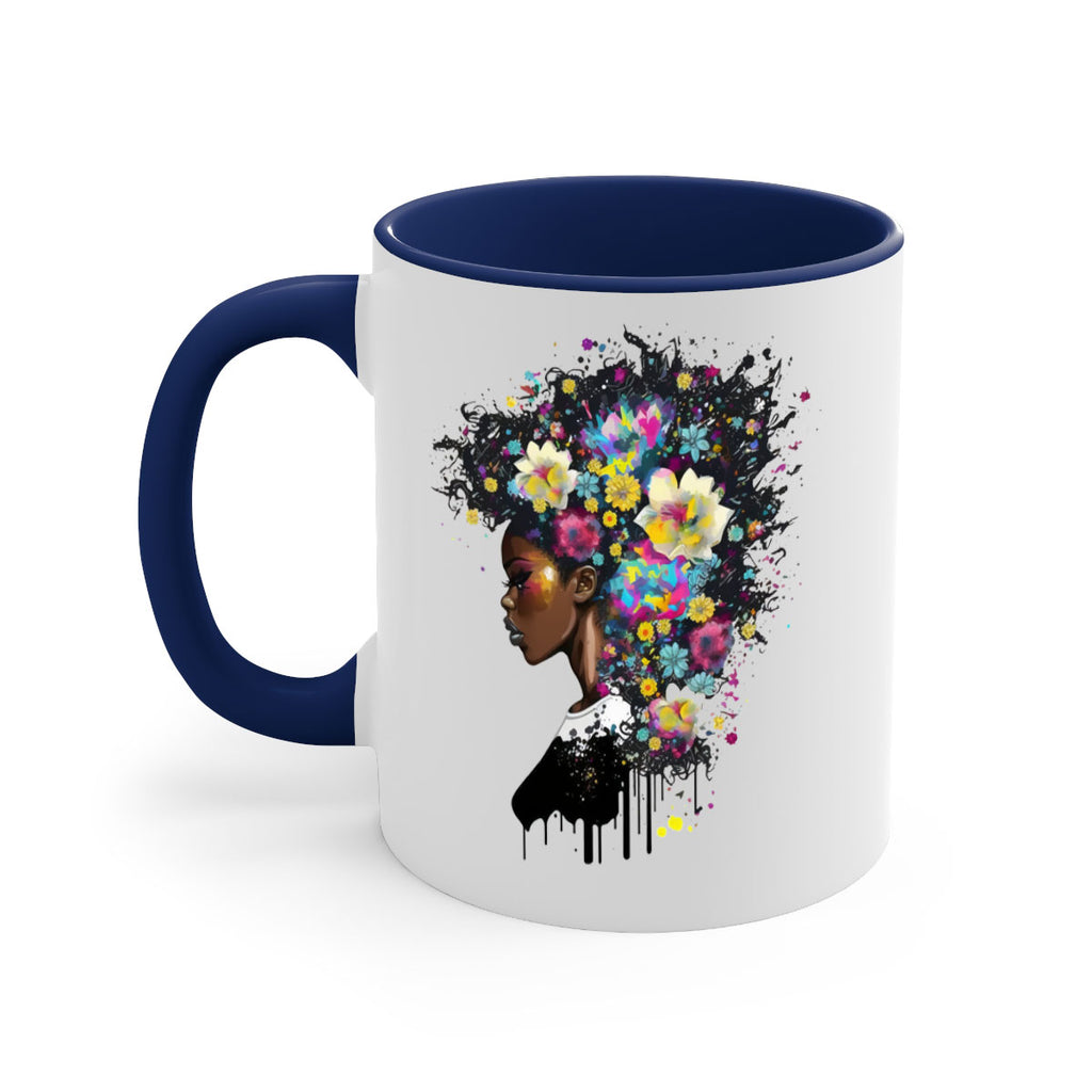 Sparkling Black Girl Design 2#- Black women - Girls-Mug / Coffee Cup