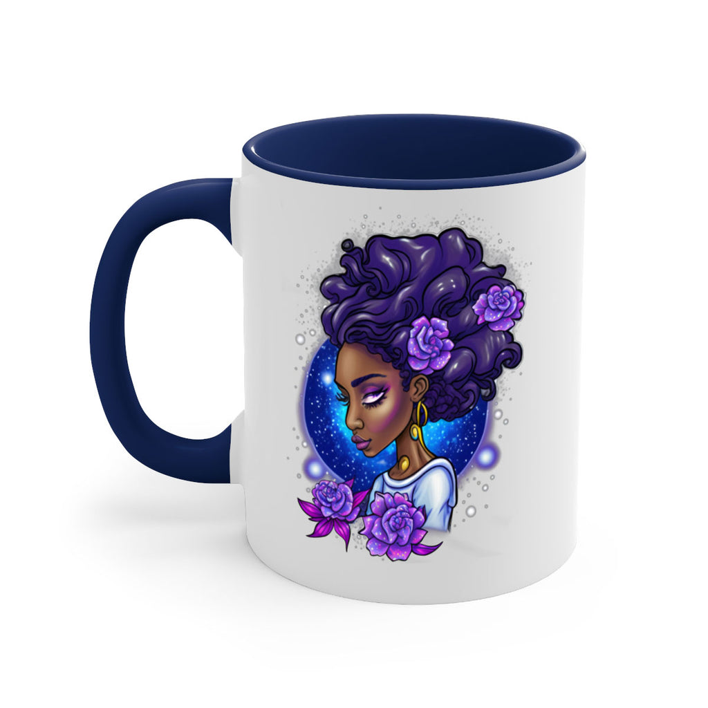 Sparkling Black Girl Design 7#- Black women - Girls-Mug / Coffee Cup