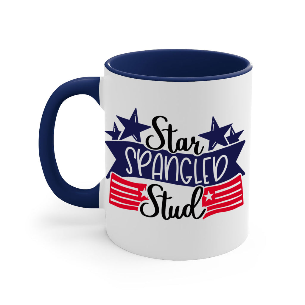Star Spangled Stud Style 173#- 4th Of July-Mug / Coffee Cup