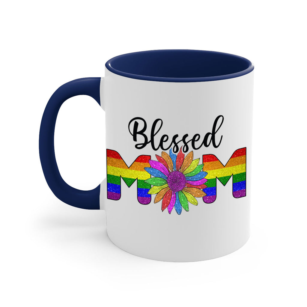 Sunflower Lgbt Blessed Mom  51#- lgbt-Mug / Coffee Cup