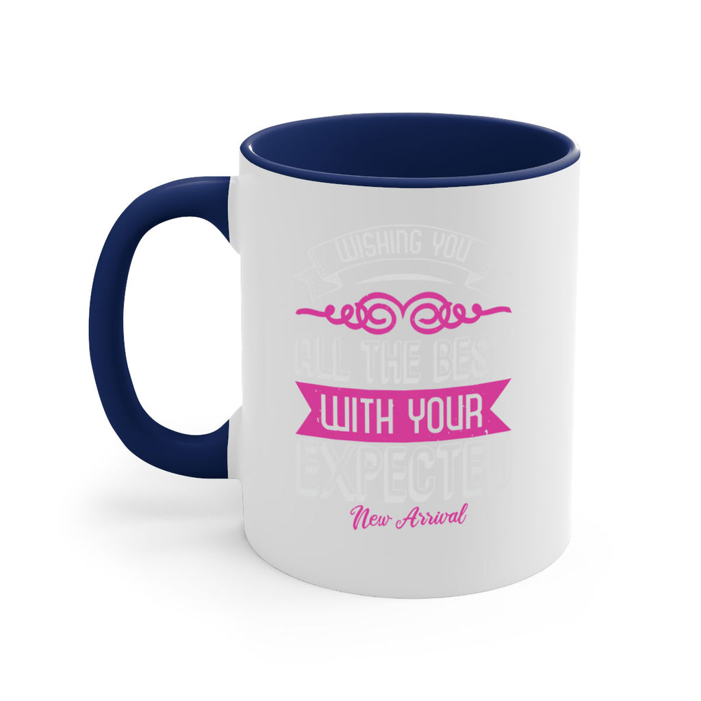 Wishing you all the best on your new arrival Style 7#- baby shower-Mug / Coffee Cup