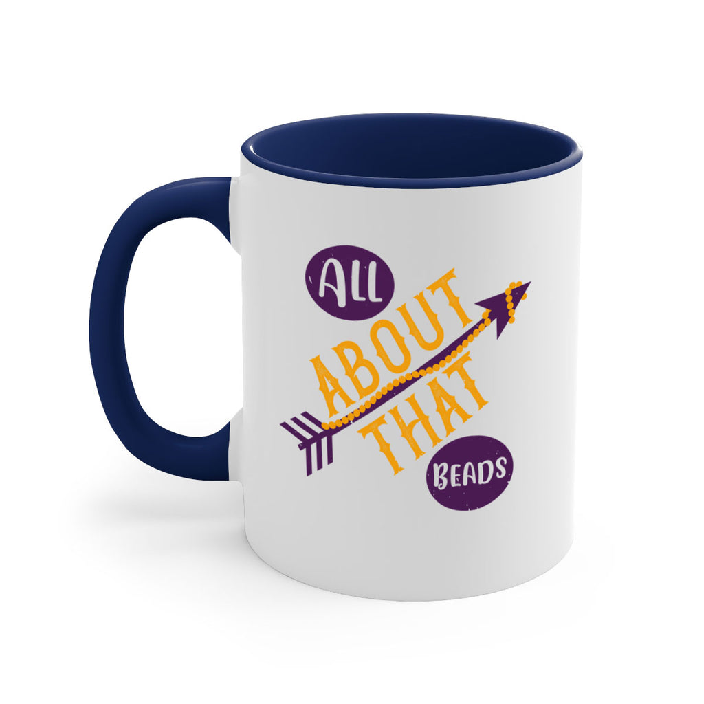 all about that beads 62#- mardi gras-Mug / Coffee Cup