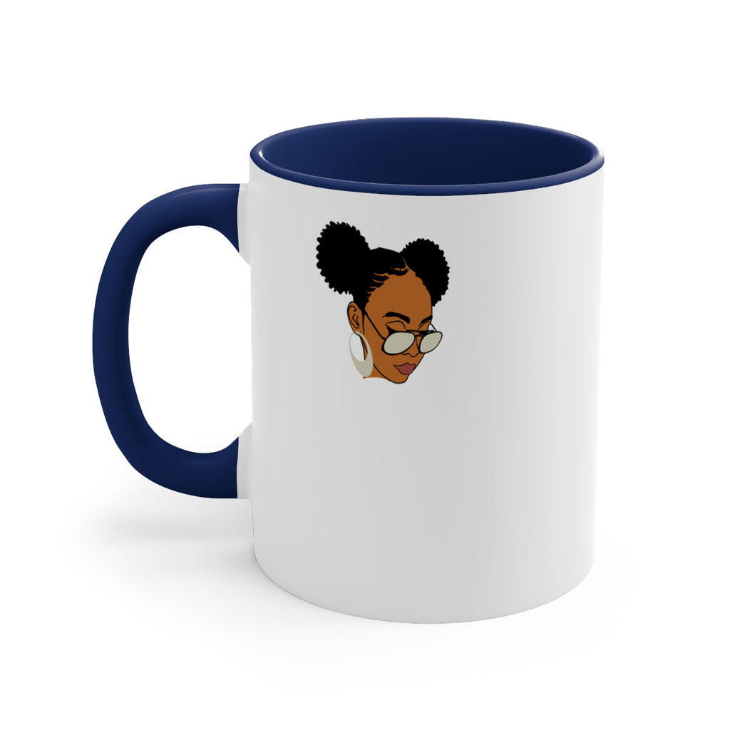 black afro 41#- Black women - Girls-Mug / Coffee Cup