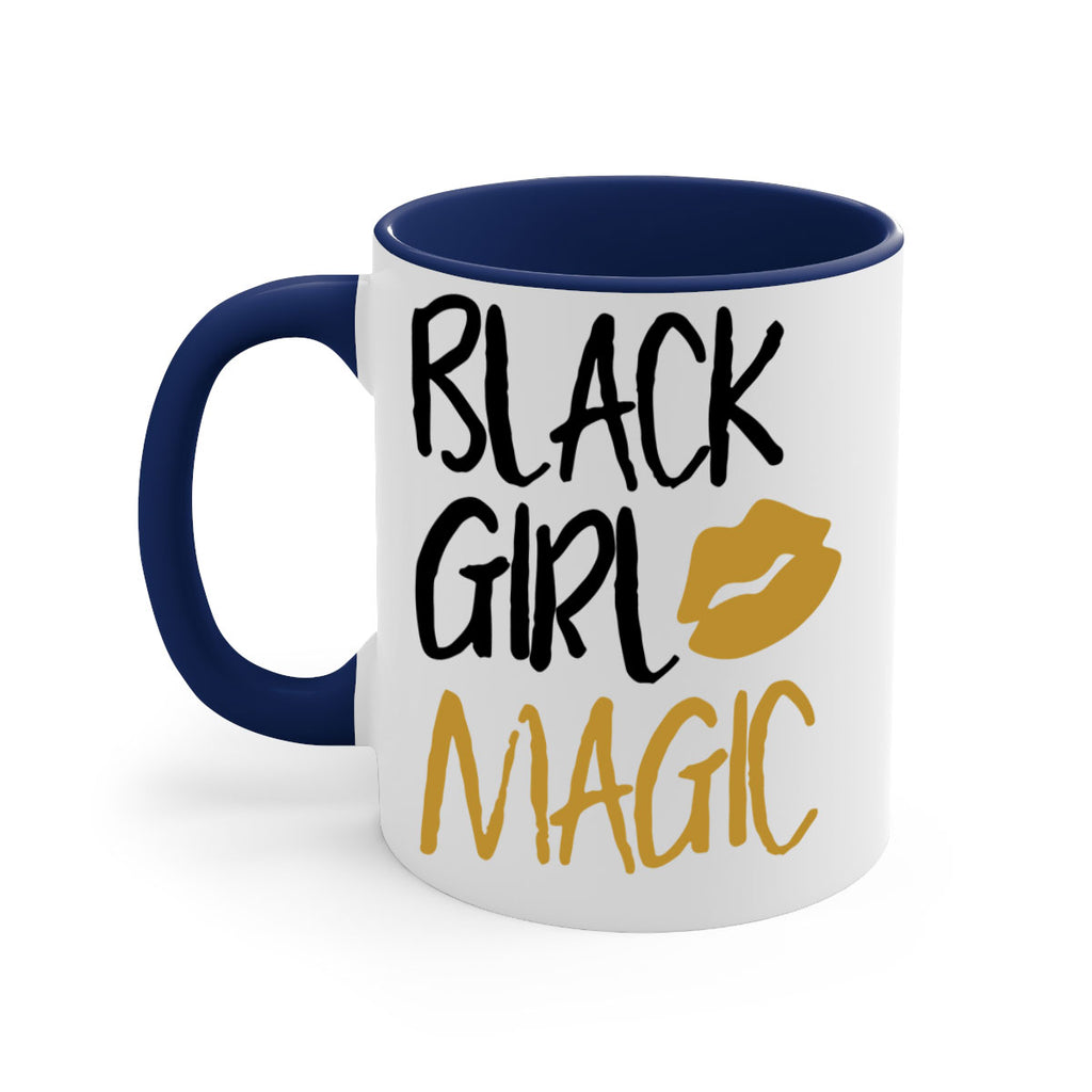 black girl magic lips cocoandbanana 245#- black words - phrases-Mug / Coffee Cup