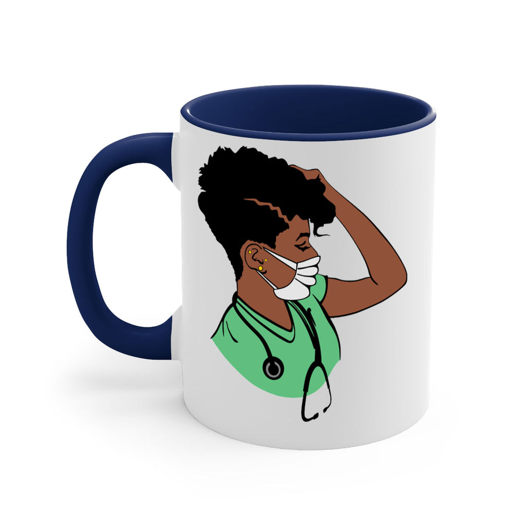 black nurse 2#- Black women - Girls-Mug / Coffee Cup