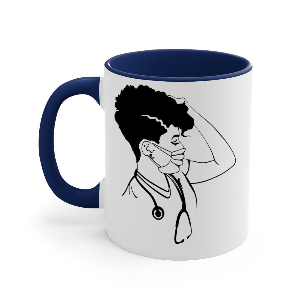 black nurse 3#- Black women - Girls-Mug / Coffee Cup