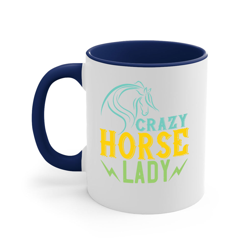 crazy horse lady Style 10#- horse-Mug / Coffee Cup
