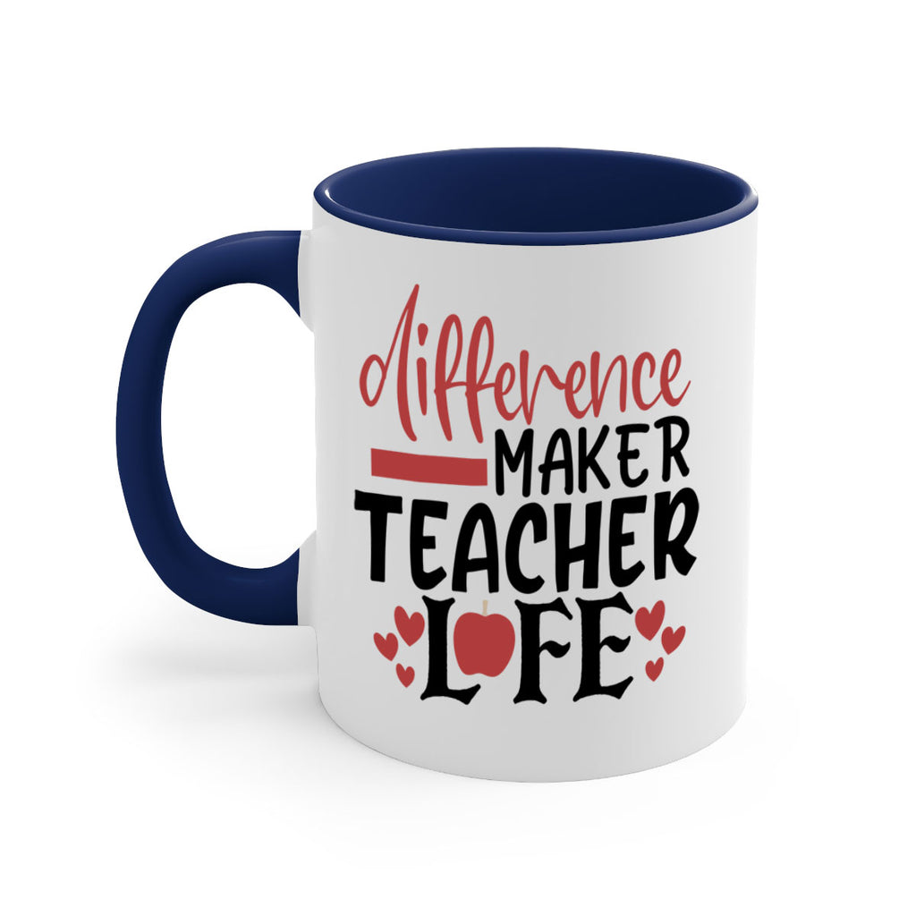 difference maker teacher life Style 118#- teacher-Mug / Coffee Cup