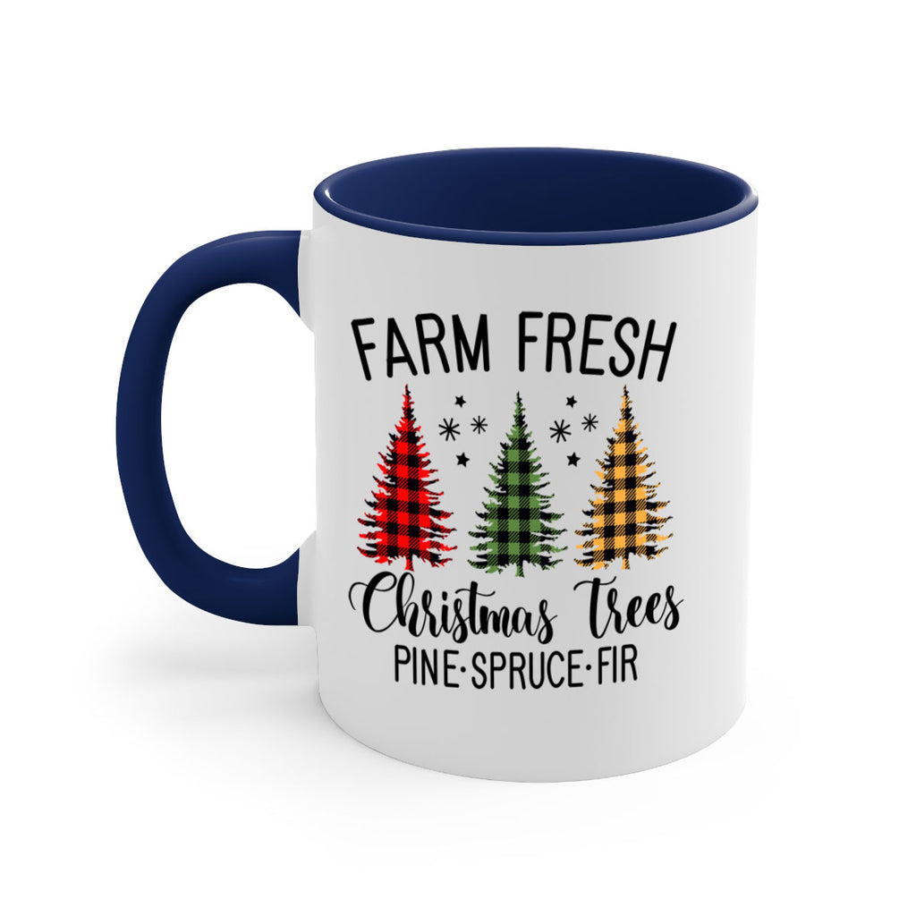 farm fresh christmas trees style 206#- christmas-Mug / Coffee Cup
