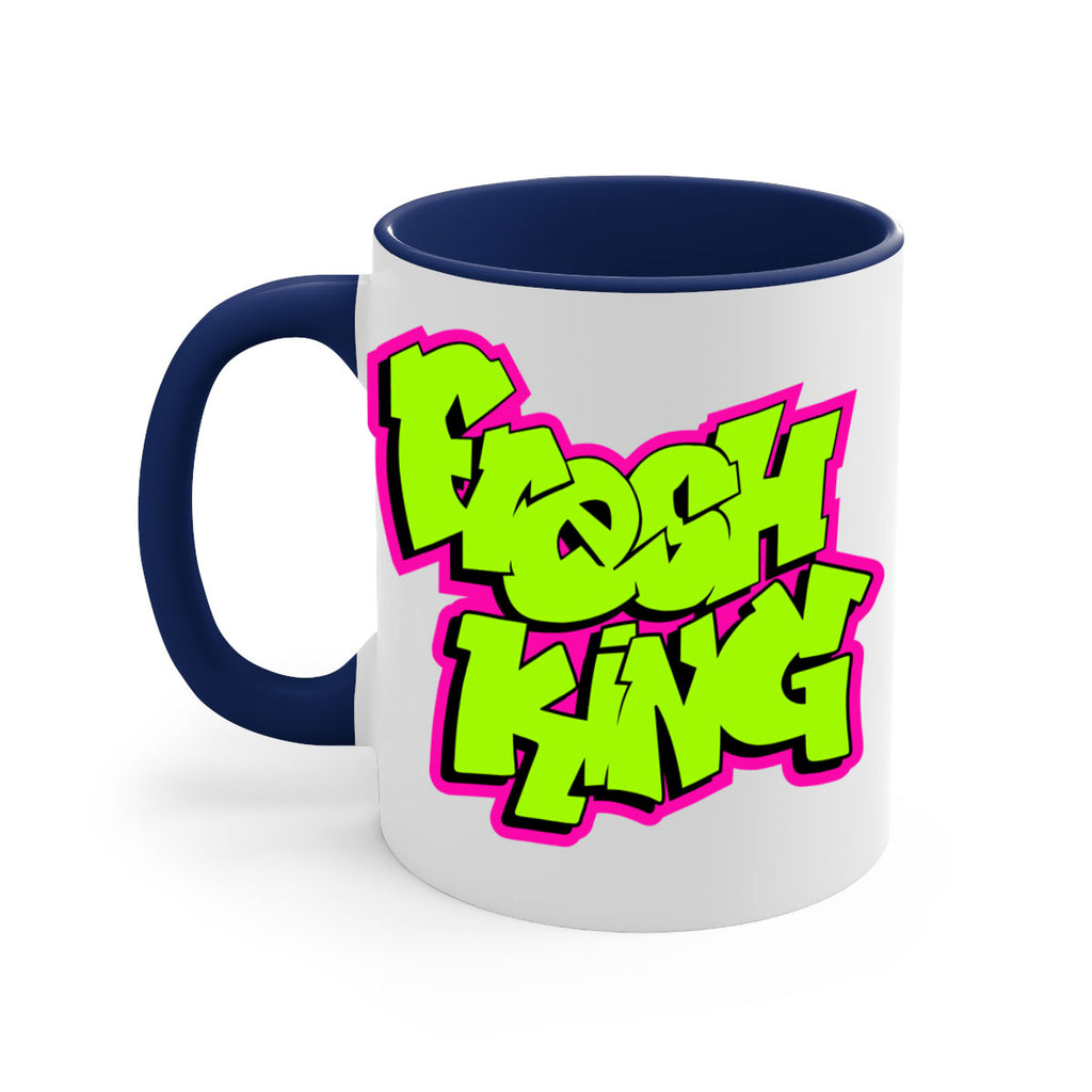 fresh king 147#- black words - phrases-Mug / Coffee Cup
