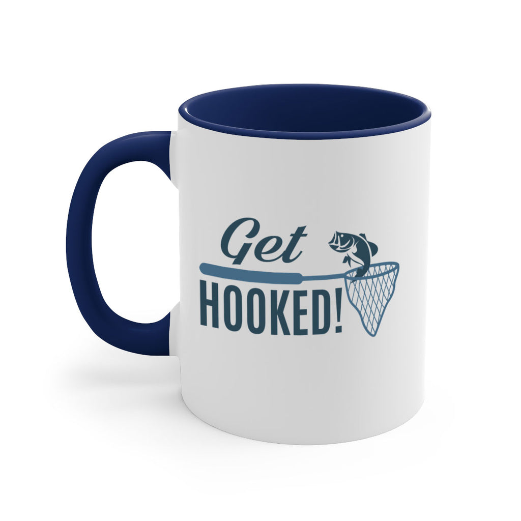 get hooked 133#- fishing-Mug / Coffee Cup