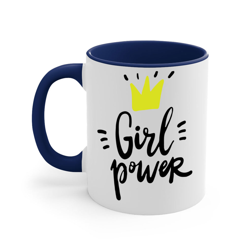 girl power crown 35#- Black women - Girls-Mug / Coffee Cup