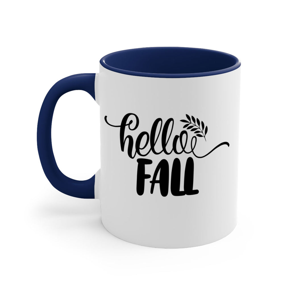 hello fall 54#- thanksgiving-Mug / Coffee Cup