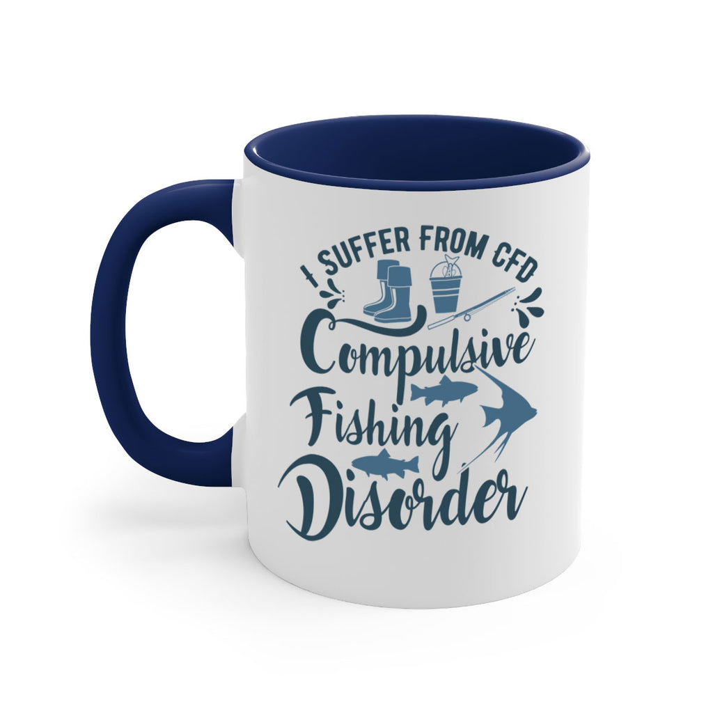 i suffer from 98#- fishing-Mug / Coffee Cup