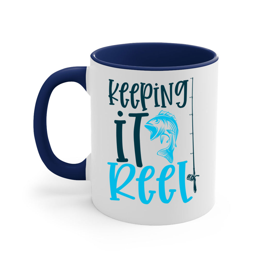 keeping it reel 207#- fishing-Mug / Coffee Cup