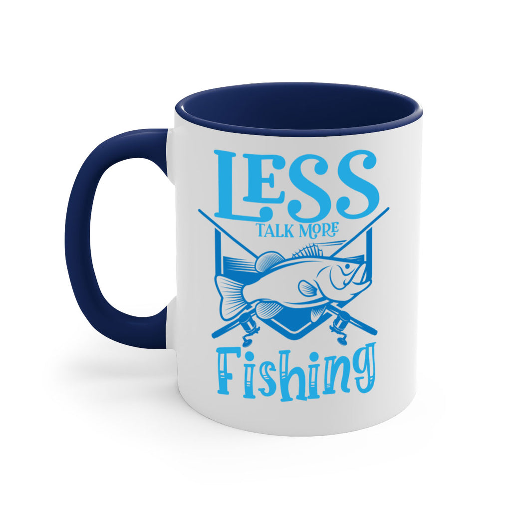 less talk more fishing 206#- fishing-Mug / Coffee Cup