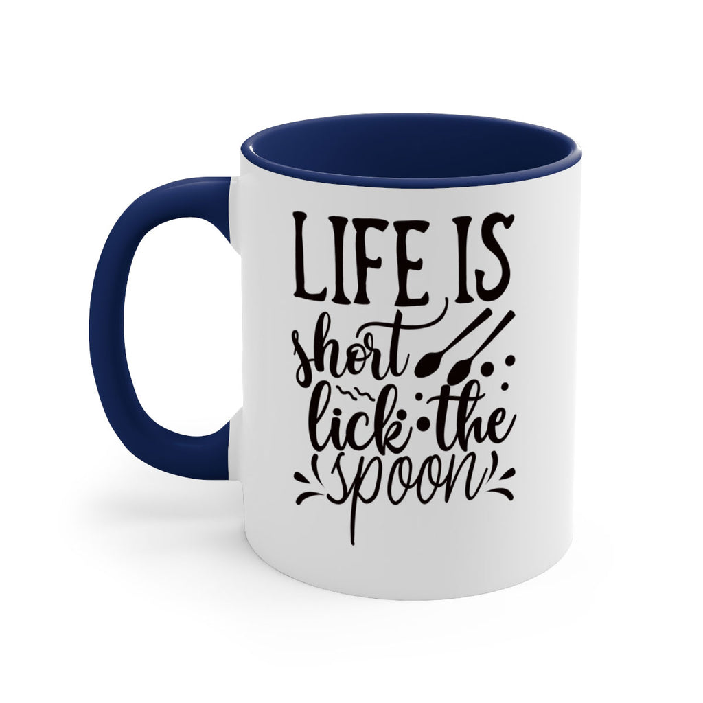 life is short lick the spoon 23#- kitchen-Mug / Coffee Cup