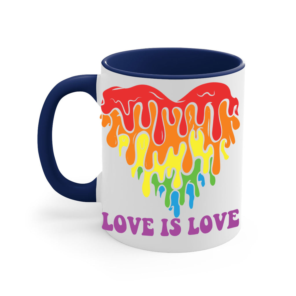 love is love rainbow ice lgbt 85#- lgbt-Mug / Coffee Cup