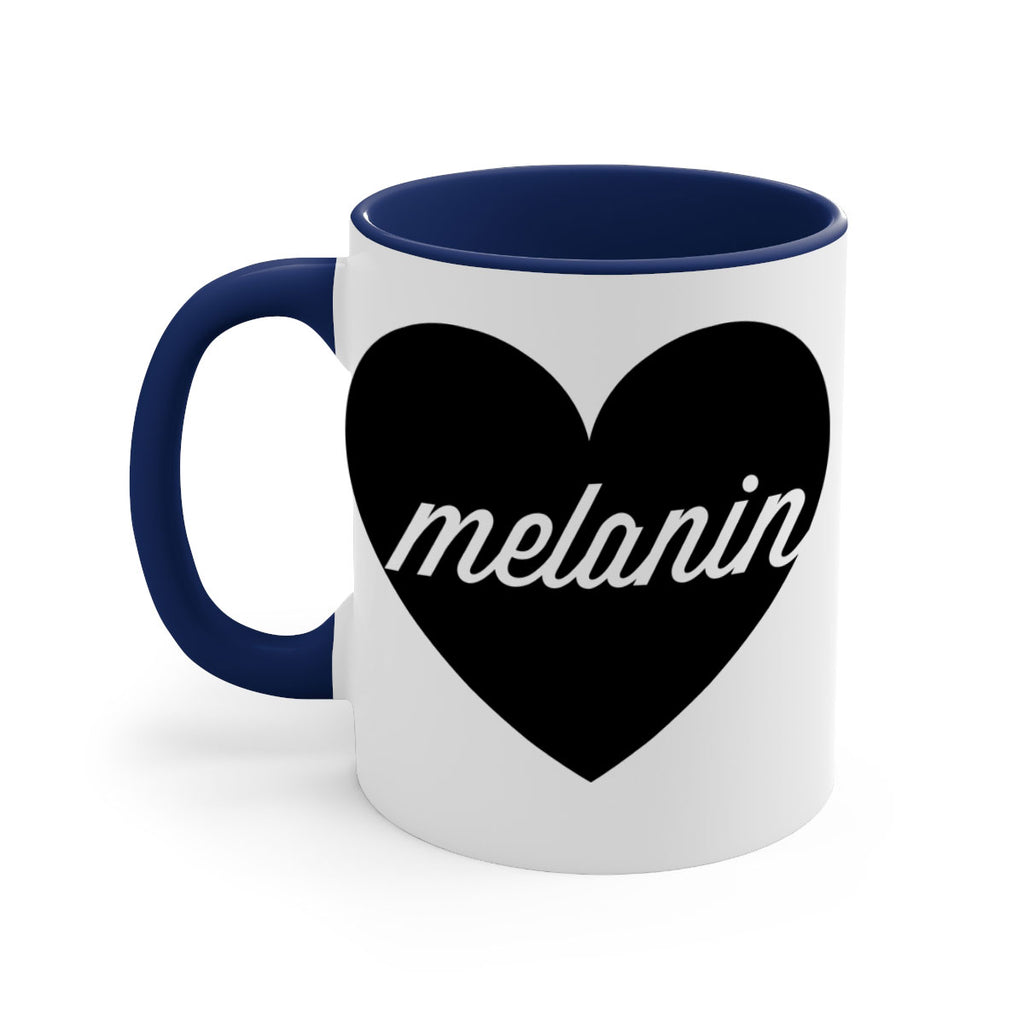 melanin loveheart 76#- black words - phrases-Mug / Coffee Cup