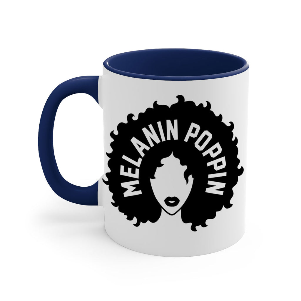 melanin poppin 26#- Black women - Girls-Mug / Coffee Cup