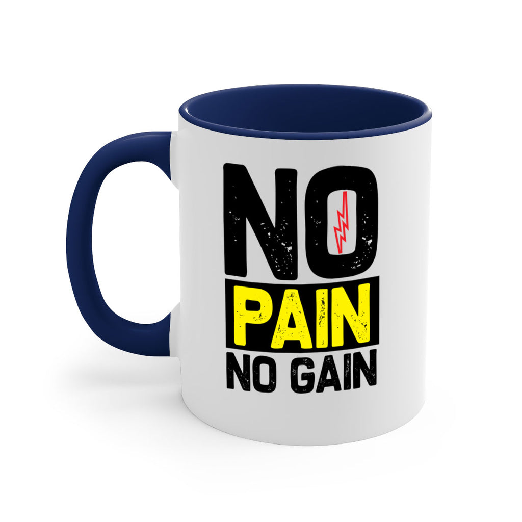 no pain no gain 5#- gym-Mug / Coffee Cup