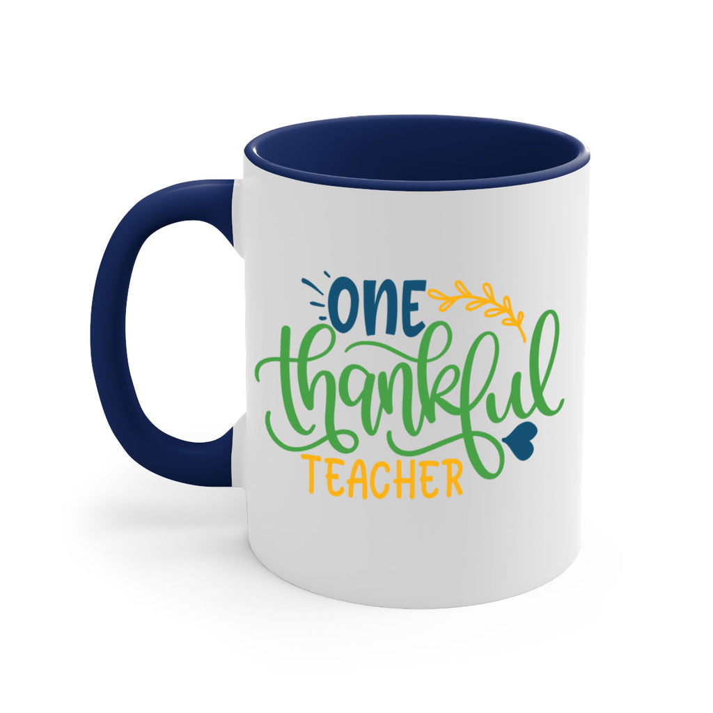 one thankful teacher Style 156#- teacher-Mug / Coffee Cup