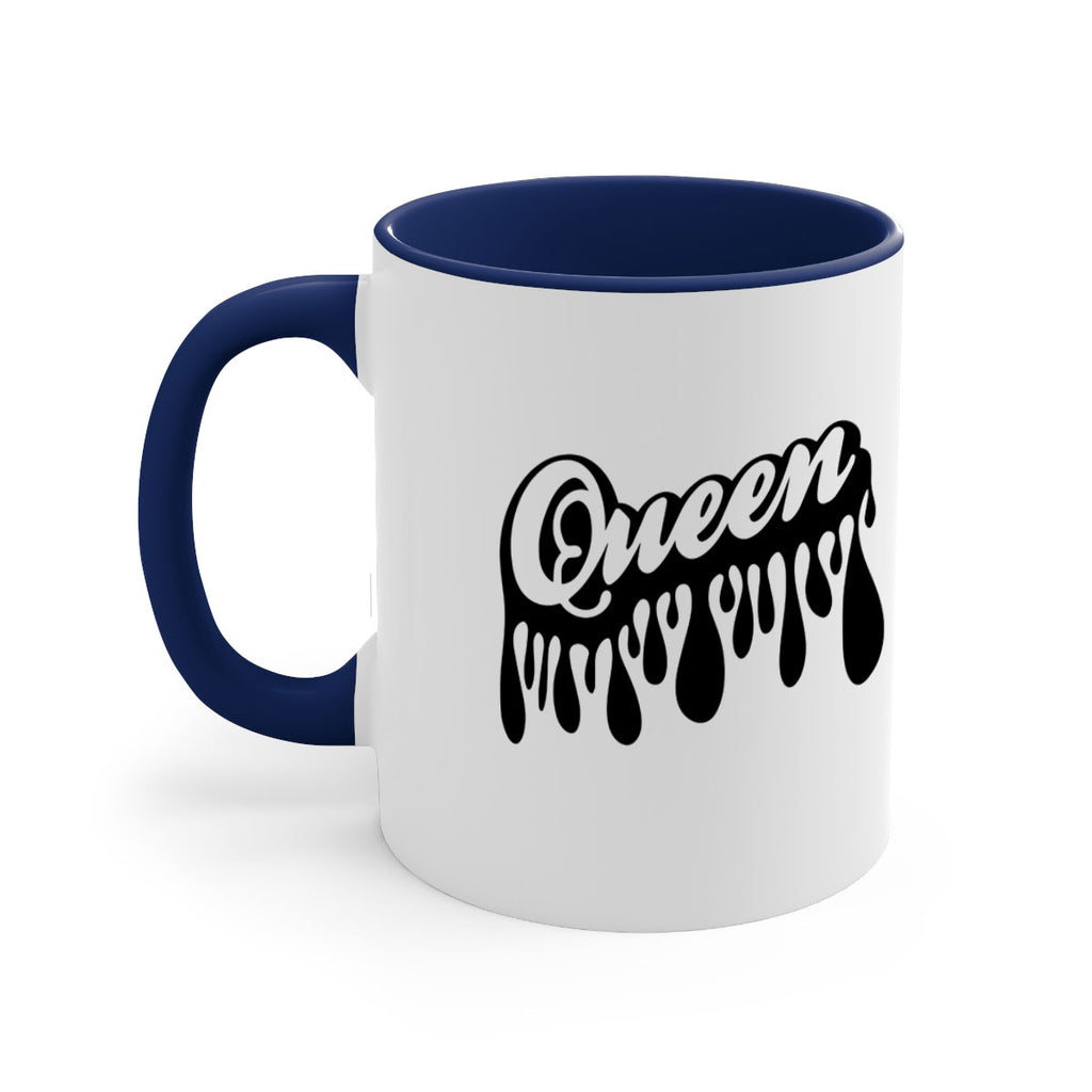 queen- black words - phrases-Mug / Coffee Cup