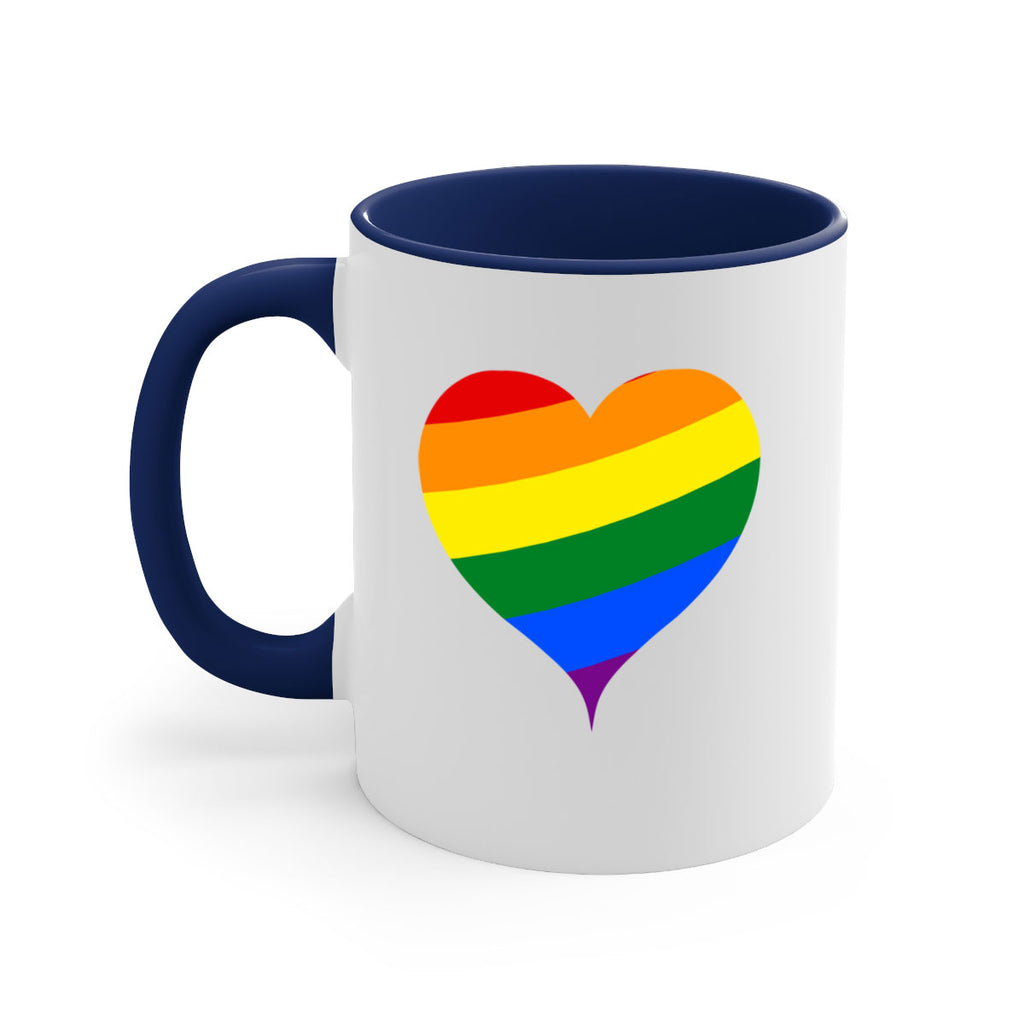 rainbow hear 8#- lgbt-Mug / Coffee Cup